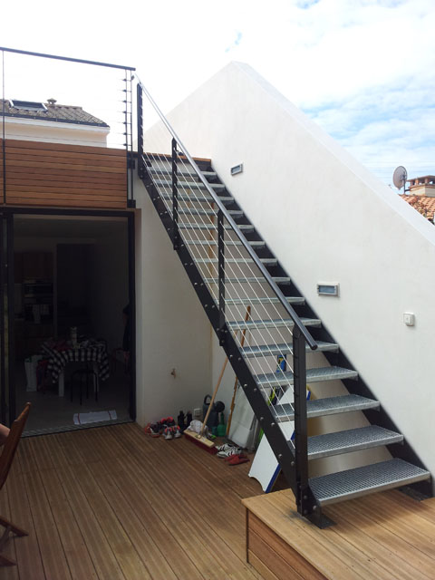 escalier pour habitat 85